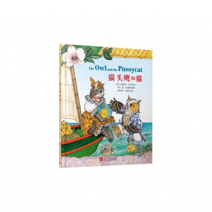 简布雷特经典绘本：猫头鹰和猫 - 封面