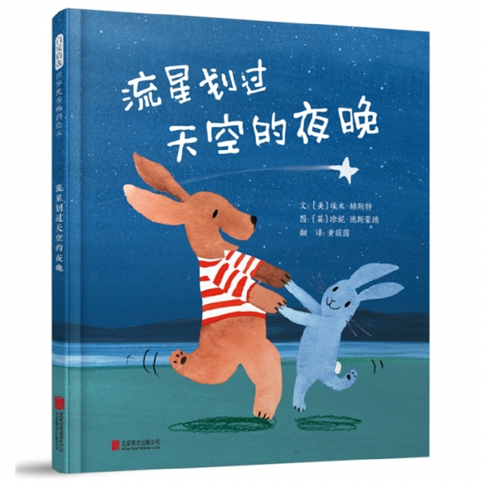 流星划过天空的夜晚